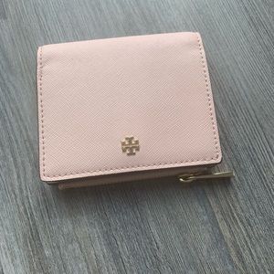 Light Pink Tory Burch Wallet